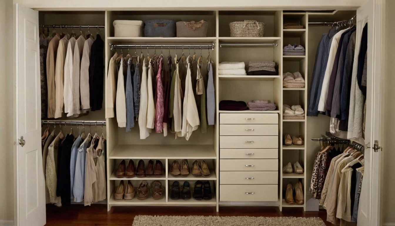 Practical visual for How should a small reach-in closet be measured before choosing an organizer