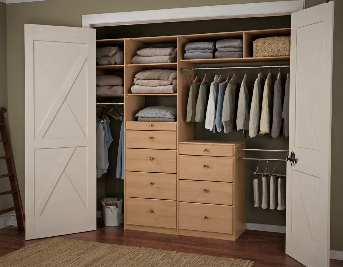 A dimensioned small-closet plan should pass a dry run before anything is purchased editorial visual