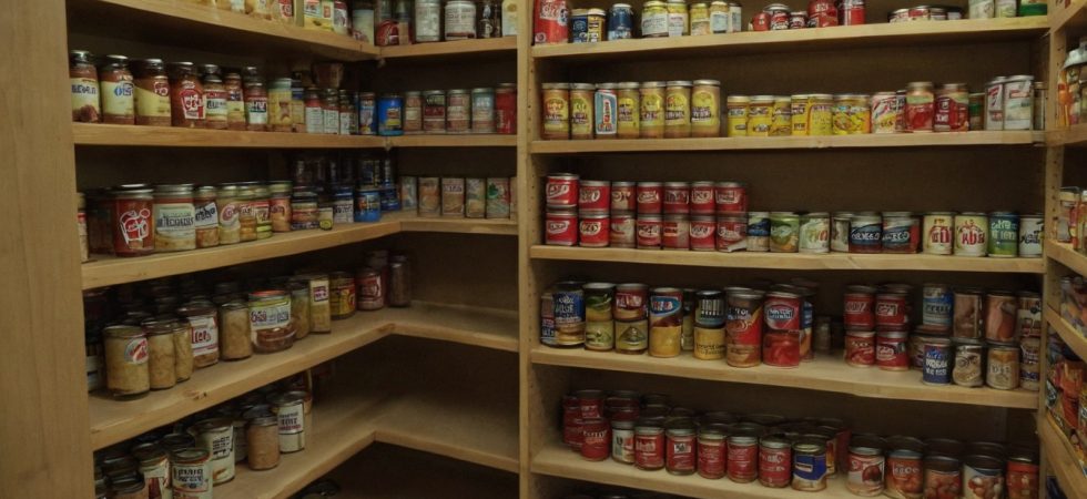 Why standard particleboard shelves fail under canned goods within two years